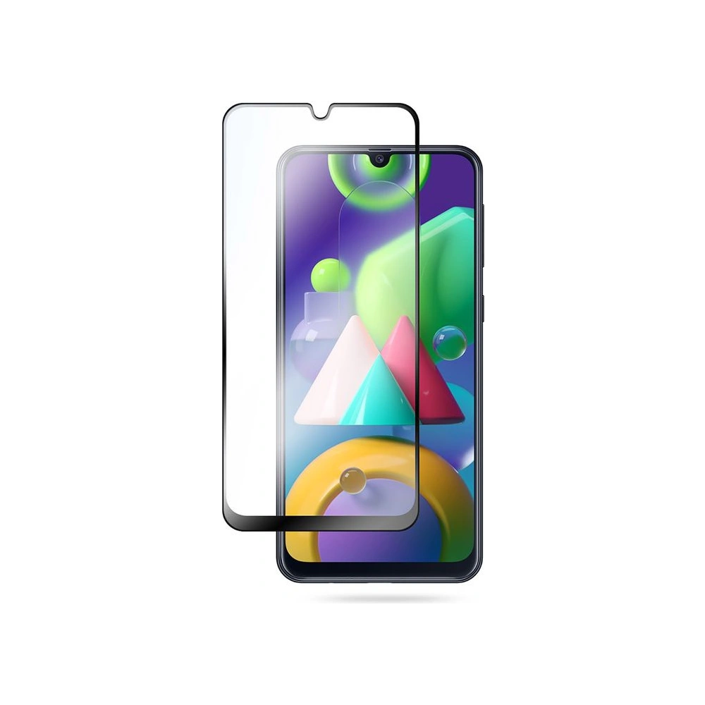 Szkło hybrydowe Crong 7D Nano Flexible Glass Samsung Galaxy M21