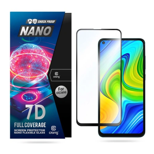 Kup Hybriertes Glas Crong 7D Nano Flexibles Glas Xiaomi Redmi Note 9 - CRG246 - {ean13} - Sklep Home Screen