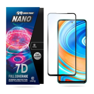 Kup Szkło hybrydowe Crong 7D Nano Flexible Glass Xiaomi Redmi Note 9 Pro - CRG247 - {ean13} - Sklep Home Screen