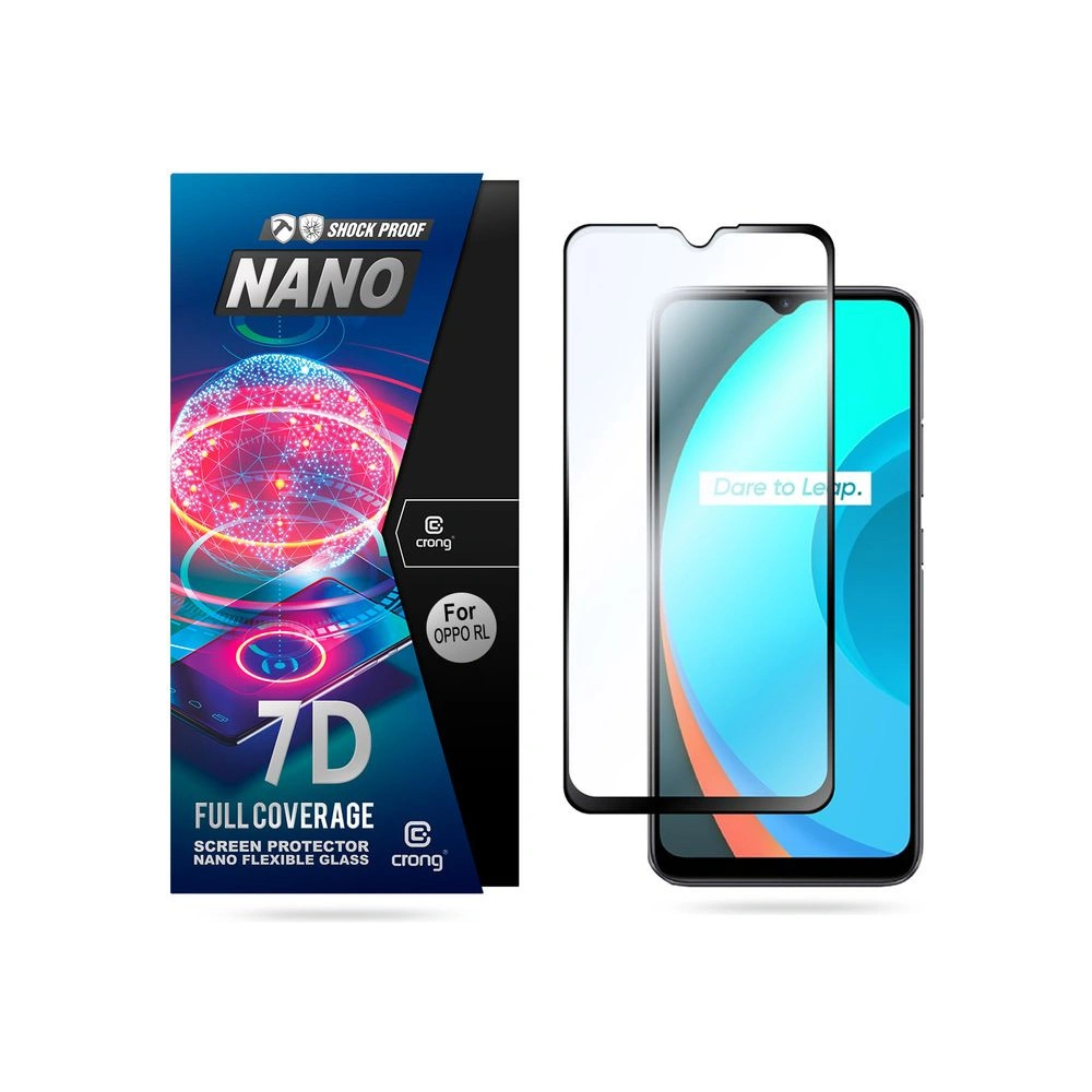 Szkło hybrydowe Crong 7D Nano Flexible Glass realme C11