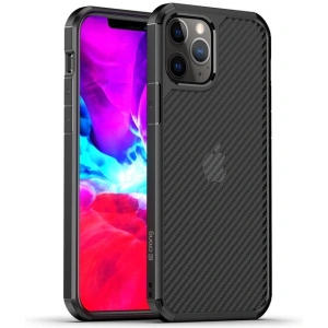Kup Etui Crong Hybrid Carbon Apple iPhone 12 mini (czarny) - CRG250 - {ean13} - Sklep Home Screen