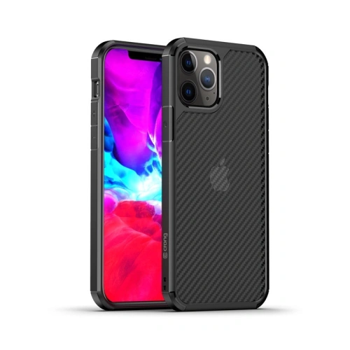 Kup Etui Crong Hybrid Carbon Apple iPhone 12 Pro Max (černý) - CRG252 - {ean13} - Sklep Home Screen