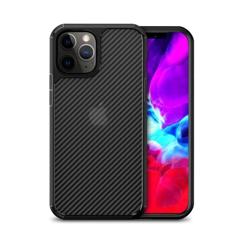 Buy Crong Hybrid Carbon Apple iPhone 12 Pro Max (black) - CRG252 - {ean13} - Home Screen Store Europe