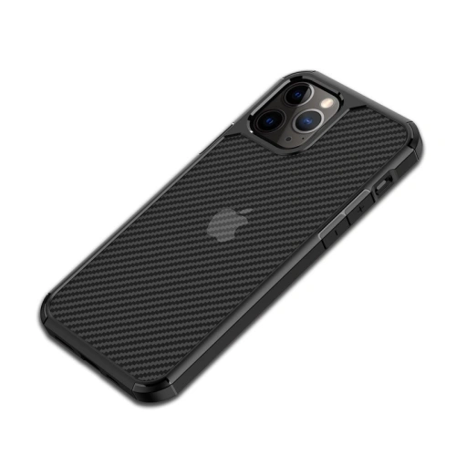 Buy Crong Hybrid Carbon Apple iPhone 12 Pro Max (black) - CRG252 - {ean13} - Home Screen Store Europe