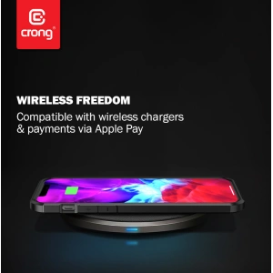Buy Crong Hybrid Carbon Apple iPhone 12 Pro Max (black) - CRG252 - {ean13} - Home Screen Store Europe