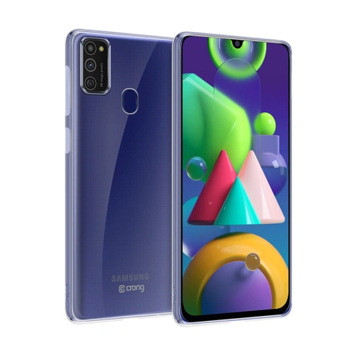 Kup Etui Crong Crystal Slim Cover Samsung Galaxy M21 (transparent) - CRG259 - {ean13} - Sklep Home Screen