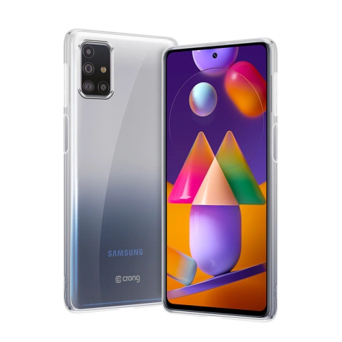Kup Etui Crong Crystal Slim Cover Samsung Galaxy M31s (przezroczysty) - CRG260 - {ean13} - Sklep Home Screen