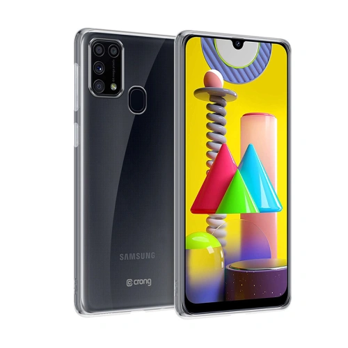 Kup Etui Crong Crystal Slim Cover Samsung Galaxy M31 (transparent) - CRG261 - {ean13} - Sklep Home Screen