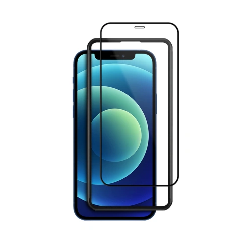 Kup Gehärtetes Glas Crong Anti-Bakteriell 3D Rüstungs Glas Apple iPhone 12 mini + Installationsrahmen - CRG263 - {ean13} - Sklep Home Screen