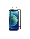Gehärtetes Glas Crong Anti-Bakteriell 3D Rüstungs Glas Apple iPhone 12 mini + Installationsrahmen