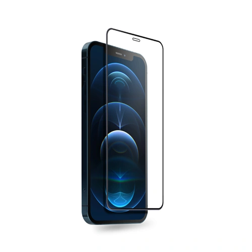 Kup Gehärtetes Glas Crong Anti-Bakteriell 3D Rüstungs-Glas für Apple iPhone 12/12 Pro + Installationsrahmen - CRG264 - {ean13} - Sklep Home Screen