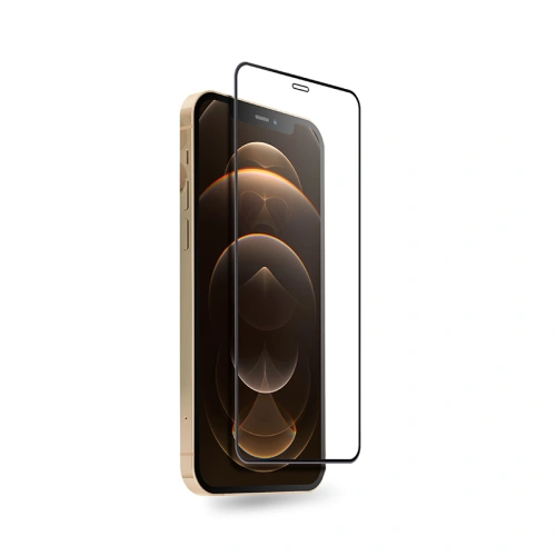 Kup Gehärtetes Glas Crong Anti-Bakteriell 3D Rüstungs-Glas Apple iPhone 12 Pro Max + Installationsrahmen - CRG265 - {ean13} - Sklep Home Screen