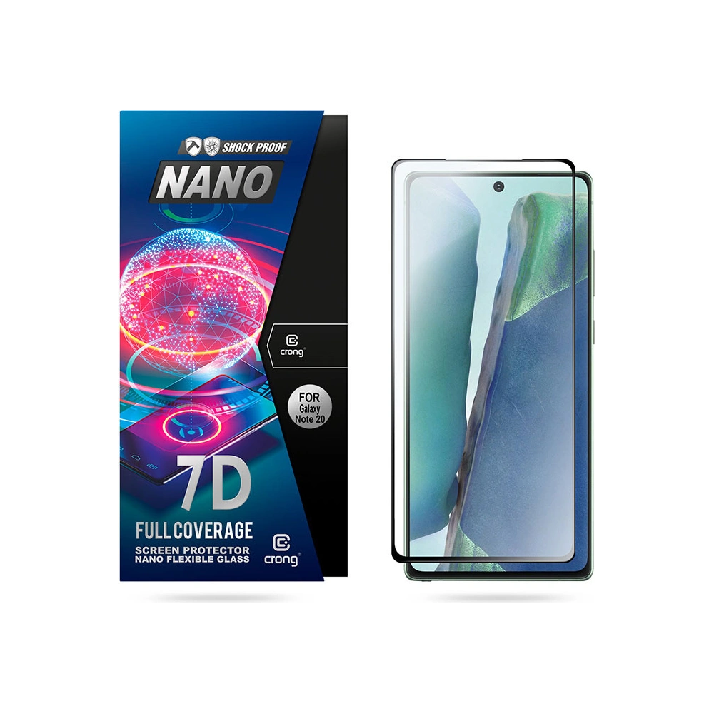 Szkło hybrydowe Crong 7D Nano Flexible Glass Samsung Galaxy Note 20