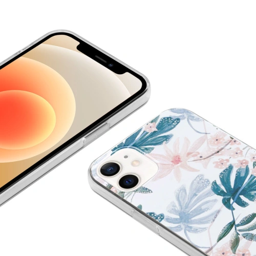 Buy Crong Flower Case Apple iPhone 12 mini (pattern 01) - CRG269 - {ean13} - Home Screen Store Europe
