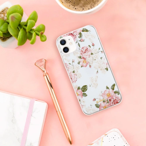Kup Etui Crong Flower Case Apple iPhone 12 mini (wzór 02) - CRG270 - {ean13} - Sklep Home Screen