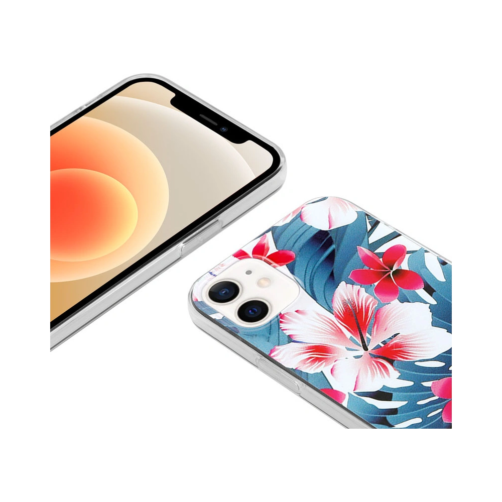 Etui Crong Flower Case Apple iPhone 12 mini (wzór 03)