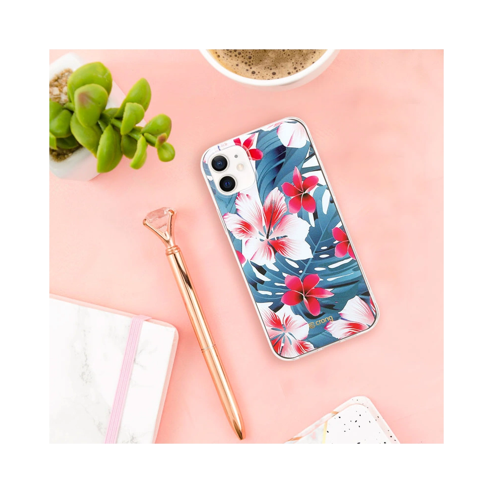 Etui Crong Flower Case Apple iPhone 12 mini (wzór 03)