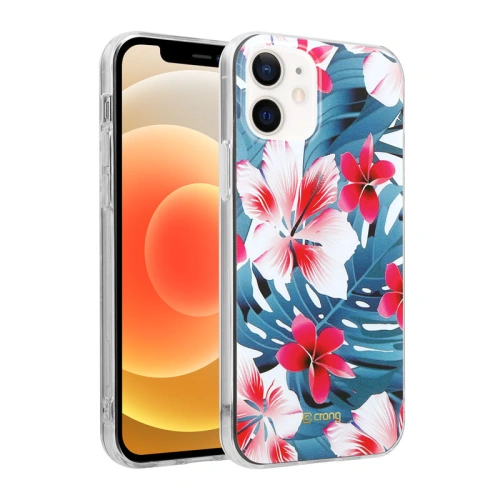 Kup Etui Crong Flower Case Apple iPhone 12/12 Pro (model 03) - CRG274 - {ean13} - Sklep Home Screen