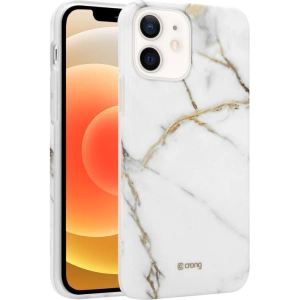 Buy Crong Marble Case Apple iPhone 12 mini (white) - CRG275 - {ean13} - Home Screen Store Europe