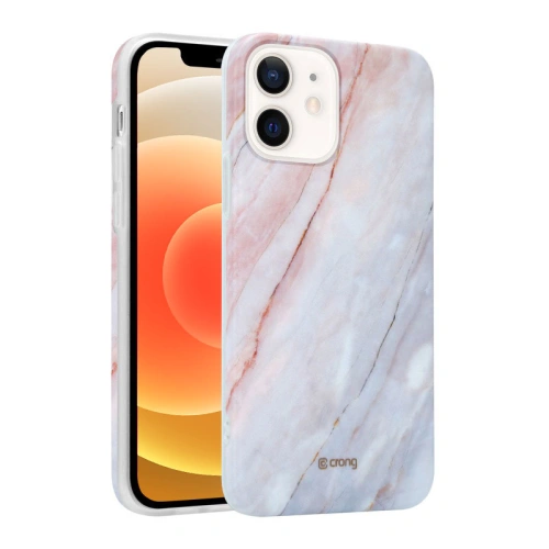 Kup Case Crong Marble Case Apple iPhone 12 mini (rosa) - CRG276 - {ean13} - Sklep Home Screen