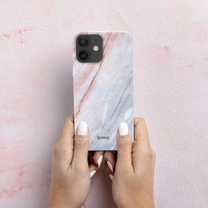 Kup Case Crong Marble Case Apple iPhone 12 mini (rosa) - CRG276 - {ean13} - Sklep Home Screen