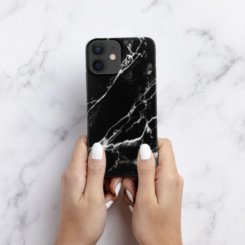 Kup Etui Crong Marble Case Apple iPhone 12 mini (černý) - CRG277 - {ean13} - Sklep Home Screen