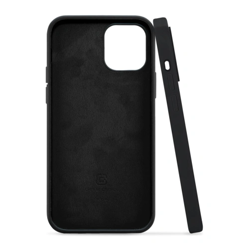 Kup Etui Crong színű fedél Apple iPhone 12/12 Pro (fekete) - CRG280 - {ean13} - Sklep Home Screen