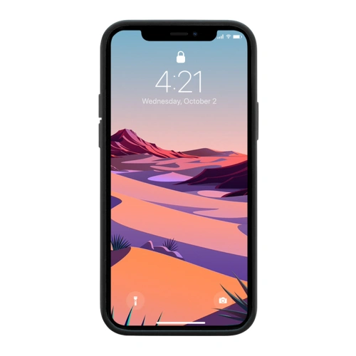 Kup Etui Crong színű fedél Apple iPhone 12/12 Pro (fekete) - CRG280 - {ean13} - Sklep Home Screen