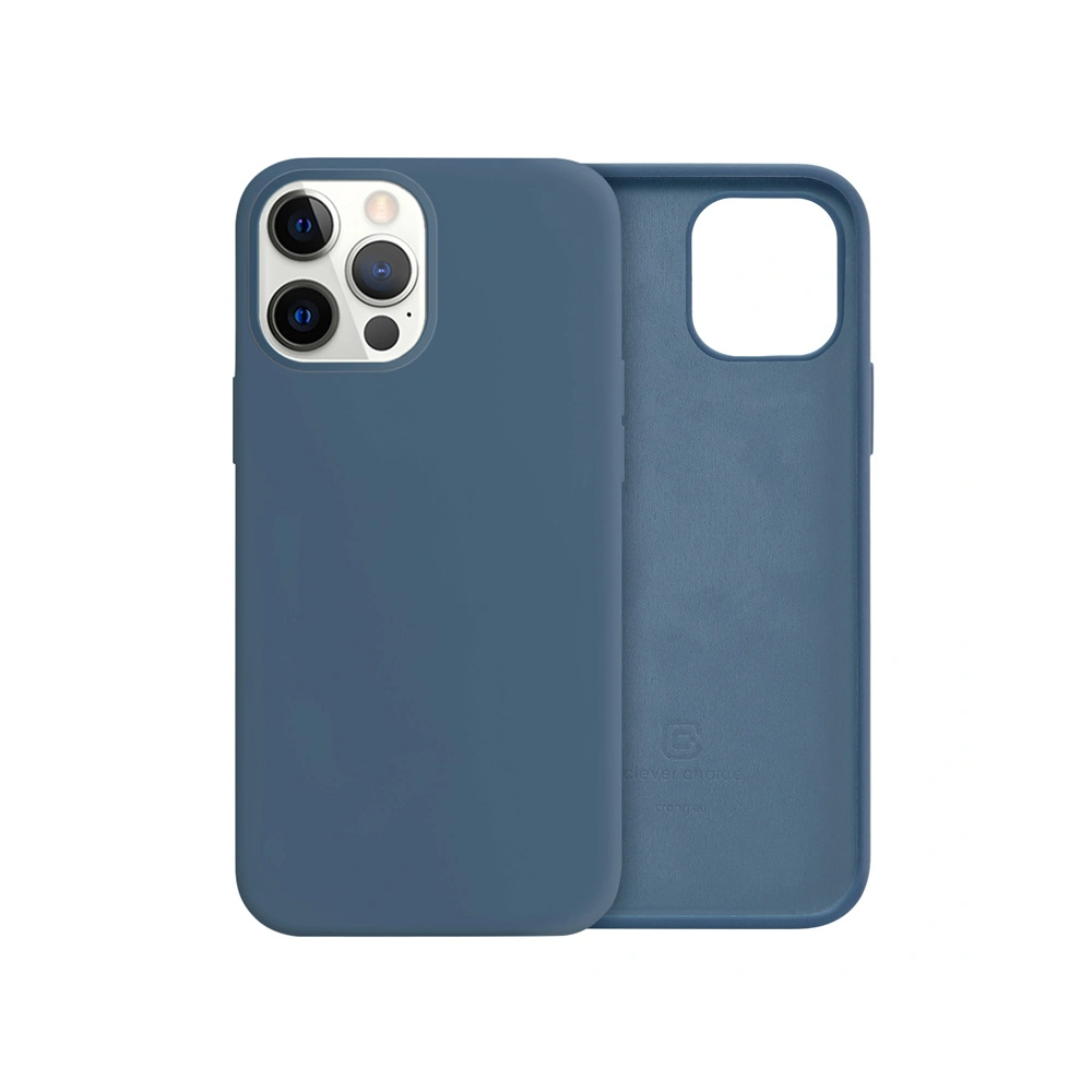 Etui Crong Color Cover Apple iPhone 12/12 Pro (granatowy)