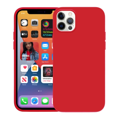 Kup Etui Crong Color Cover Apple iPhone 12 Pro Max (czerwony) - CRG285 - {ean13} - Sklep Home Screen