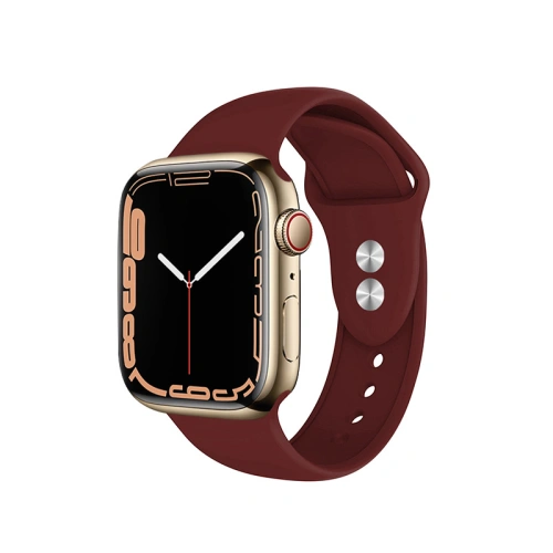 Buy Belt Crong Liquid Apple Watch 4/5/6/7/SE/8/9/Ultra 44/45/49mm (burgundy) - CRG289 - {ean13} - Home Screen Store Europe