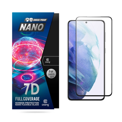 Kup Sticlă hibridă Crong 7D Nano Flexible Glass Samsung Galaxy S21+ Plus - CRG291 - {ean13} - Sklep Home Screen