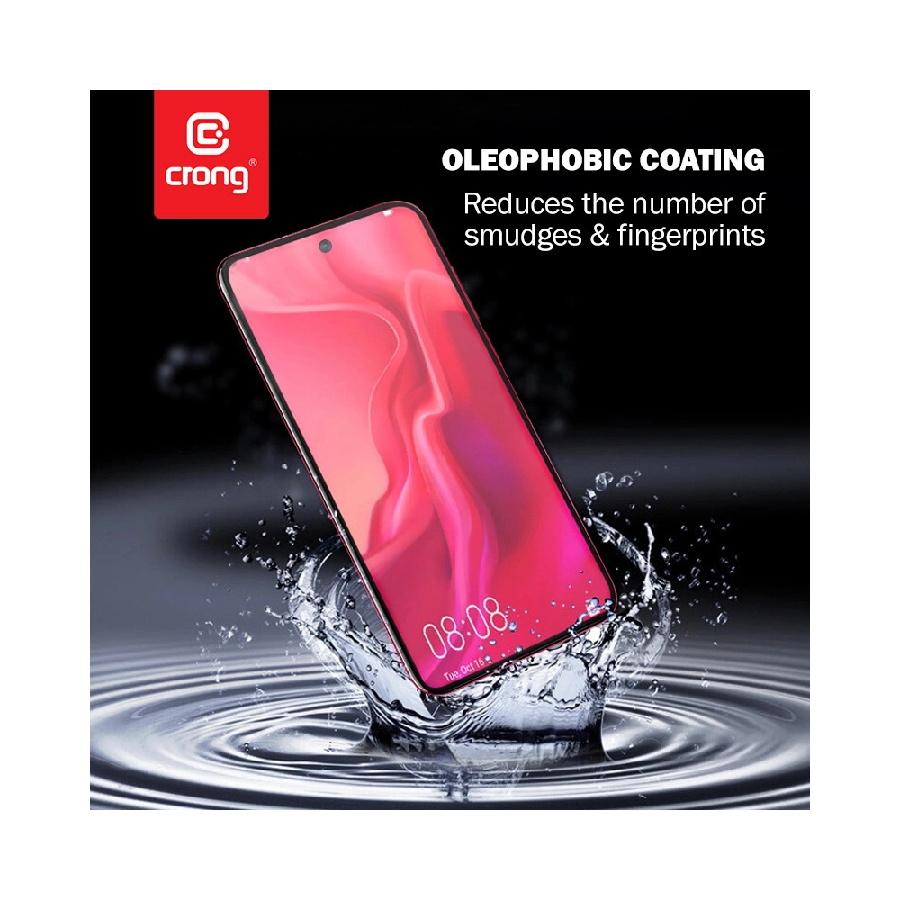 Szkło hybrydowe Crong 7D Nano Flexible Glass Samsung Galaxy S21+ Plus