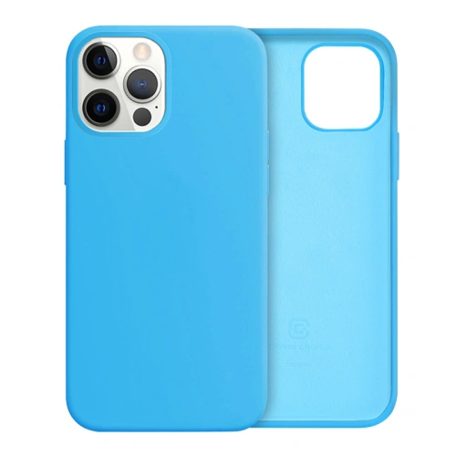 Kup Etui Crong Color Cover Apple iPhone 12 Pro Max (albastru) EDIȚIE LIMITATĂ - CRG301 - {ean13} - Sklep Home Screen