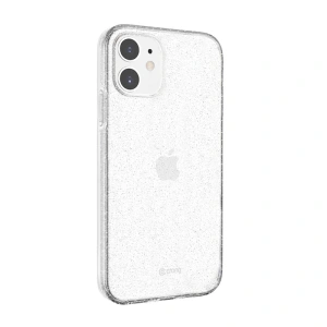 Buy Crong Glitter Case Apple iPhone 12 mini (clear/silver) - CRG303 - {ean13} - Home Screen Store Europe
