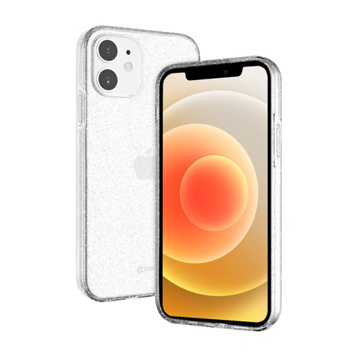 Buy Crong Glitter Case Apple iPhone 12/12 Pro (clear/silver) - CRG304 - {ean13} - Home Screen Store Europe