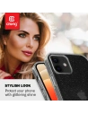 Kup Etui Crong Glitter Case Apple iPhone 12/12 Pro (transparent/silver) - CRG304 - {ean13} - Sklep Home Screen
