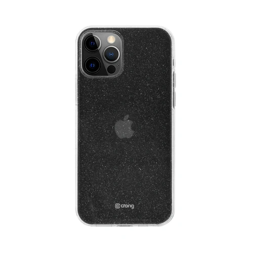 Kup Etui Crong Glitter Case Apple iPhone 12 Pro Max (transparent/argintiu) - CRG305 - {ean13} - Sklep Home Screen