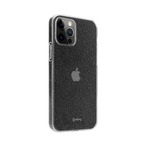 Kup Etui Crong Glitter Case Apple iPhone 12 Pro Max (przezroczysty/srebrny) - CRG305 - {ean13} - Sklep Home Screen