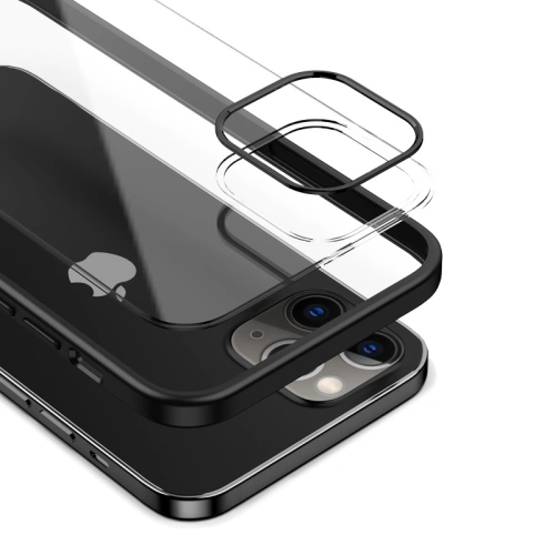 Buy Crong Clear Cover Apple iPhone 12 Pro Max (black) - CRG306 - {ean13} - Home Screen Store Europe