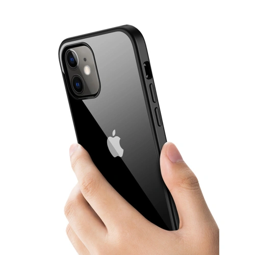 Kup Etui Crong Clear Cover Apple iPhone 12 mini (negru) - CRG307 - {ean13} - Sklep Home Screen