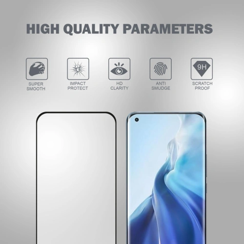 Kup Szkło hartowane Crong 3D Armour Glass Xiaomi Mi 11 + ramka instalacyjna - CRG308 - {ean13} - Sklep Home Screen