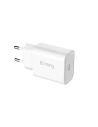 Netzteil Crong USB-C Reiseadapter USB-C Power Delivery 20W (weiß)
