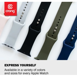 Kup Crong Liquid Apple Watch 4/5/6/7/SE/8/9/Ultra 44/45/49mm (weiß) - CRG313 - {ean13} - Sklep Home Screen