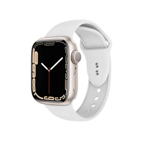Kup Crong Liquid Apple Watch 4/5/6/7/SE/8/9/Ultra 44/45/49mm (weiß) - CRG313 - {ean13} - Sklep Home Screen