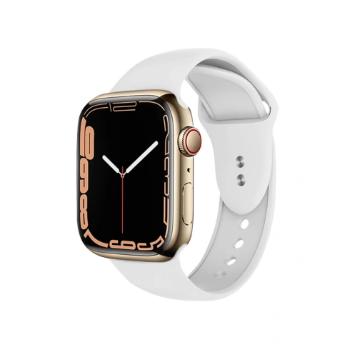 Kup Crong Liquid Apple Watch 4/5/6/7/SE/8/9/Ultra 44/45/49mm (weiß) - CRG313 - {ean13} - Sklep Home Screen