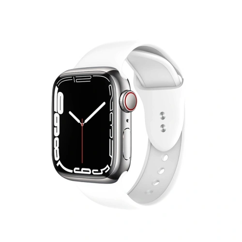 Kup Crong Liquid Apple Watch 4/5/6/7/SE/8/9/Ultra 44/45/49mm (weiß) - CRG313 - {ean13} - Sklep Home Screen