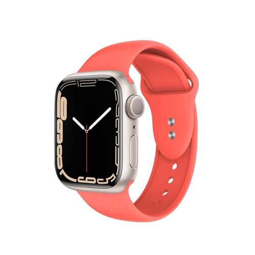 Kup Pasek Crong Liquid Apple Watch 4/5/6/7/SE/8/9/10 40/41/42mm (coral) - CRG314 - {ean13} - Sklep Home Screen