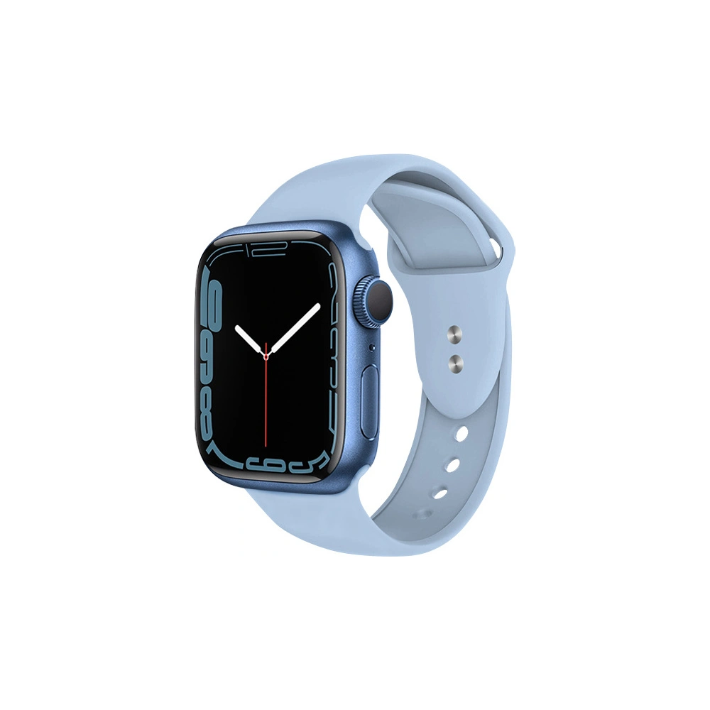Pasek Crong Liquid Apple Watch 4/5/6/7/SE/8/9/10 40/41/42mm (błękitny)