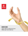 Buy Band Crong Liquid Apple Watch 4/5/6/7/SE/8/9/10 40/41/42mm (light blue) - CRG316 - {ean13} - Home Screen Store Europe